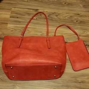 Urban Expressions red tote bag